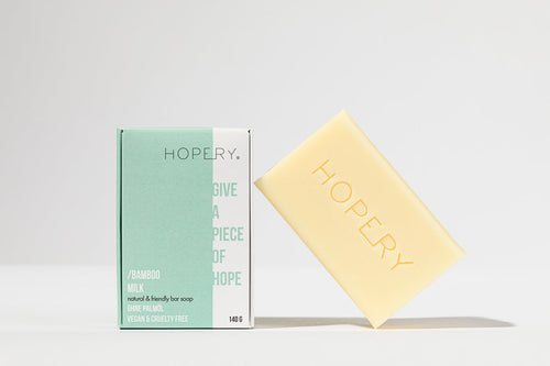 HOPERY Bamboo Milk Bar Soap
