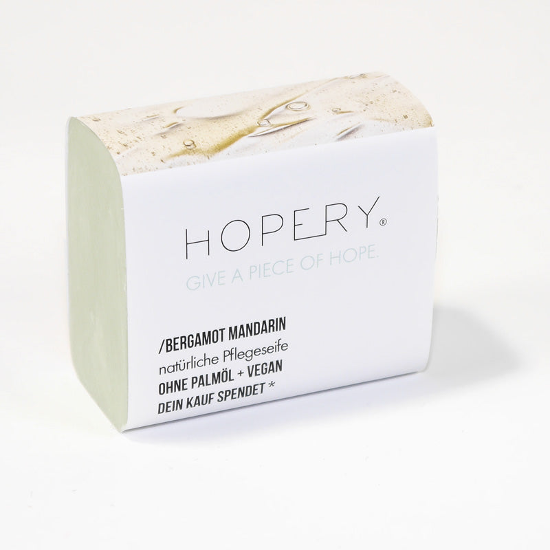 HOPERY Bergamot Mandarin Bar Soap