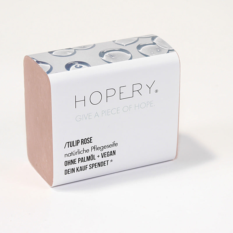 HOPERY Tulip Rose Bar Soap